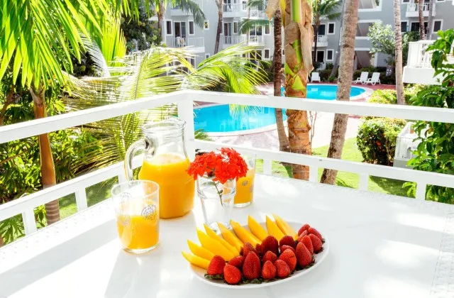 Sol Caribe Beach Club Resort Appartement Terrasse